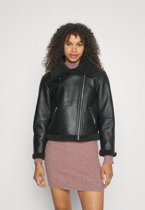 AVIATOR - Μπουφάν από συνθετικό δέρμα - black