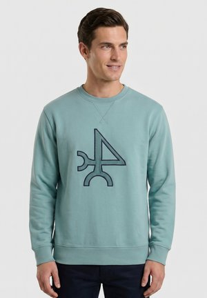 VALECUATRO, SUDADERA LOGO VALECUATRO - Sudadera - azul claro