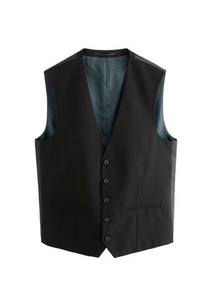 Next, TEXTURED SUIT: WAISTCOAT  - REGULAR FIT - Mellény - black