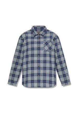 Timberland, MIDWEIGHT FLANNEL POCKET LONG SLEEVES SHIRT. - Overhemdblouse - dark blue