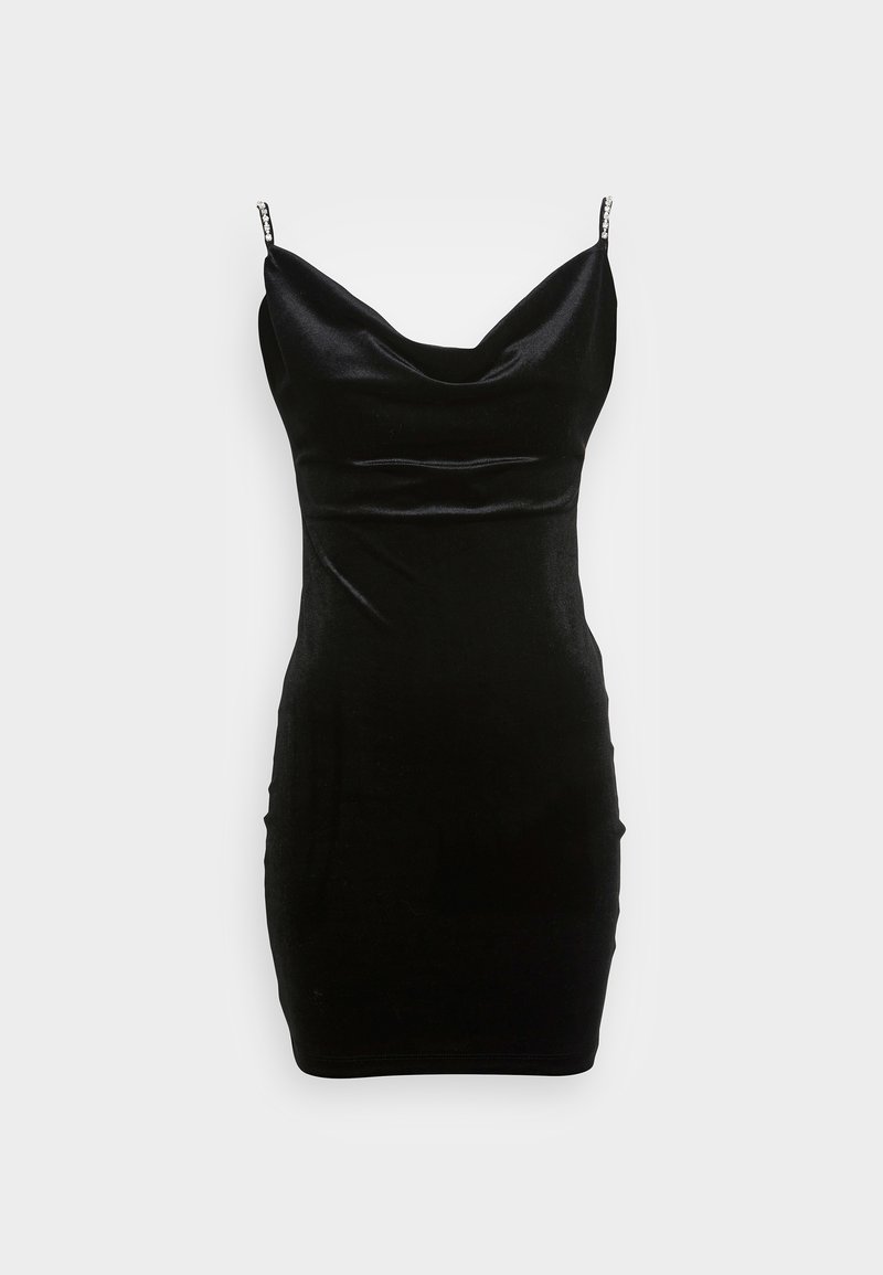Damen Freizeitkleider | Von Dutch KARO Cocktailkleid/festliches Kleid black/schwarz - OR77771 Damen Freizeitkleider | Von Dutch KARO Cocktailkleid/festliches Kleid black/schwarz - OR77771