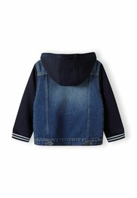MINOTI FLEECE HOOD AND SLEEVES - Jeansjacke - blue denim