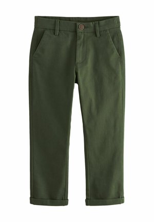 STRETCH - Hlače chino - dark green