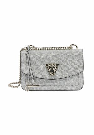 SMALL CHAIN SHOULDER - Keresztpántos táska - silver
