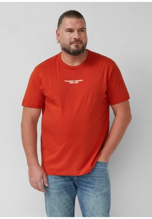 T-Shirt print - mohnrot