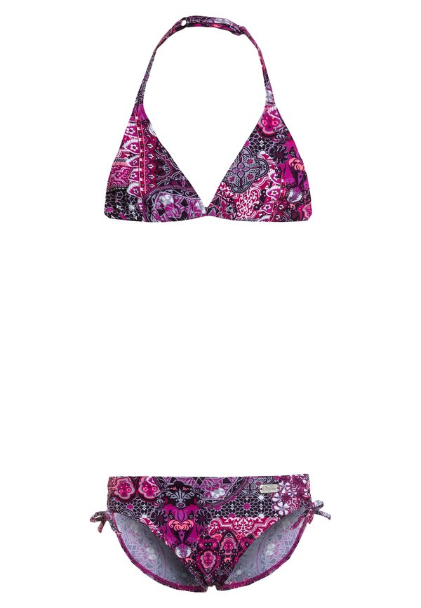 TRIANGEL BIKINI SET - Bikini - aubergine