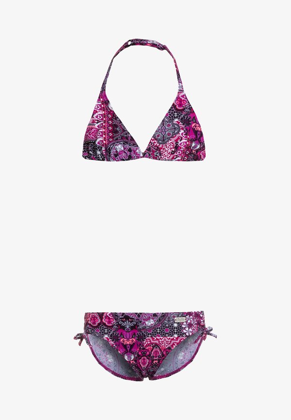 TRIANGEL BIKINI SET - Bikini - aubergine