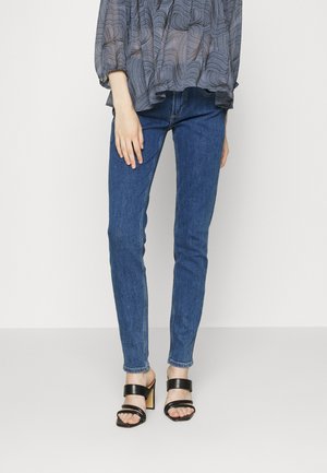 ALVA - Slim fit jeans - multi/clean dark blue