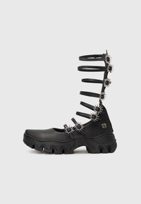 MJ HIGH UNISEX - Platvormsandaalid - black