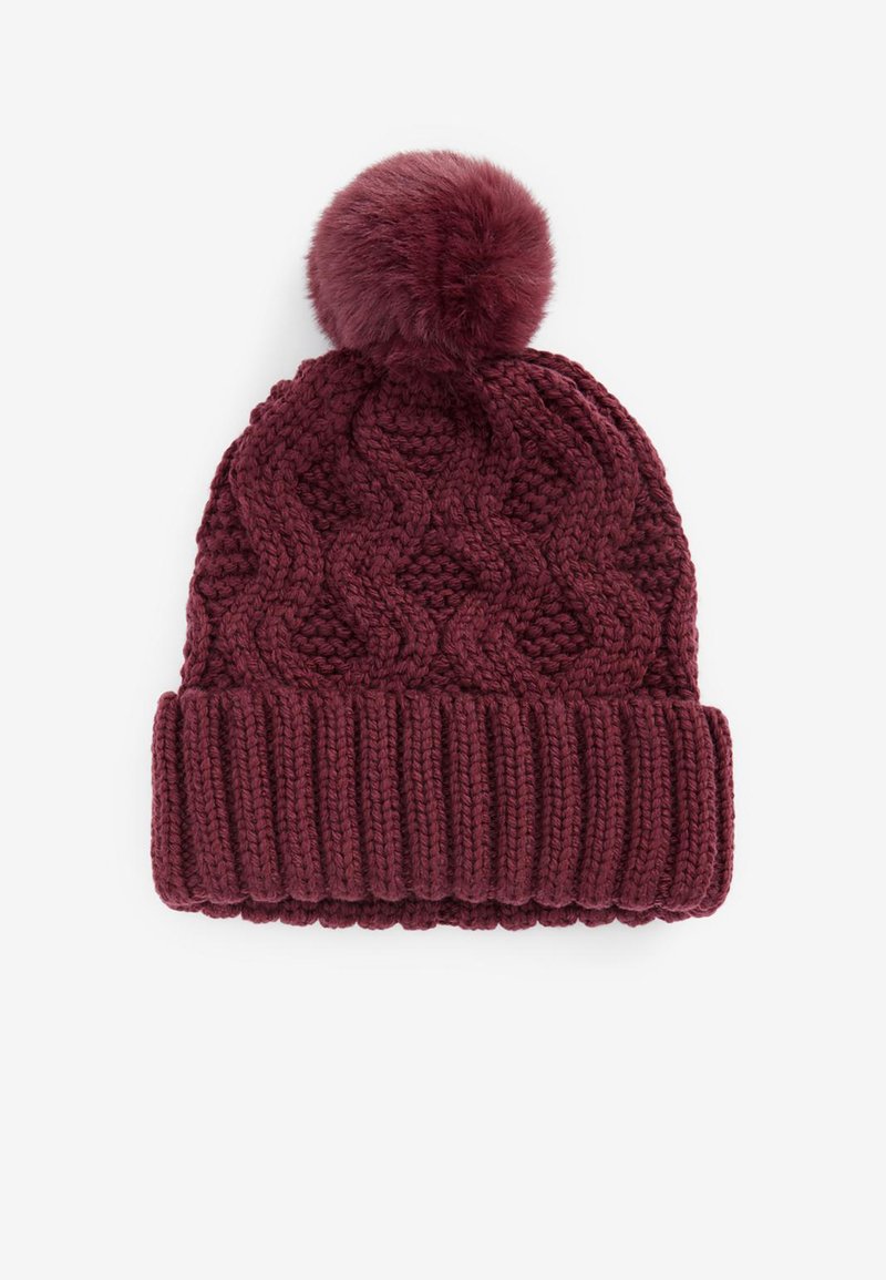 Damen Mützen | Next CABLE POM Mütze purple/lila - UM96550 Damen Mützen | Next CABLE POM Mütze purple/lila - UM96550