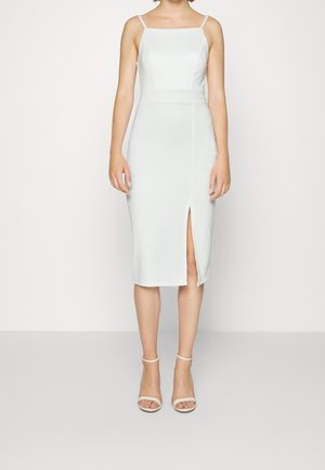 Robe fourreau - white