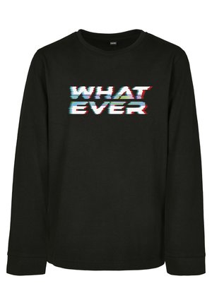 WHATEVER - Long sleeved top - black