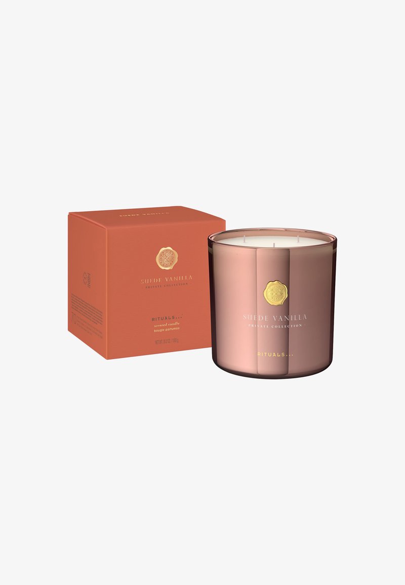 RITUALS Cofanetto Regalo Suede Vanilla Large - Profumo Casa, Candela, Bastoncini Aromatici, Aromaterapia