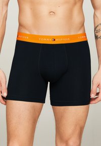 Tommy Hilfiger 3 PACK - Boxer brief - rich ocr blue spell olym green