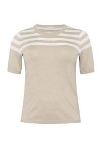 Unselected, feather gray chalk half stripe