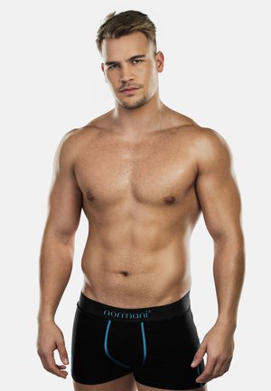 Normani, 12 X HERREN BAUMWOLL-BOXERSHORTS - Kurze Boxershorts - türkis