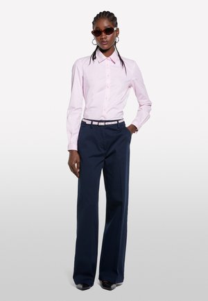 Sisley, WIDE LEG  - Pantaloni - blue