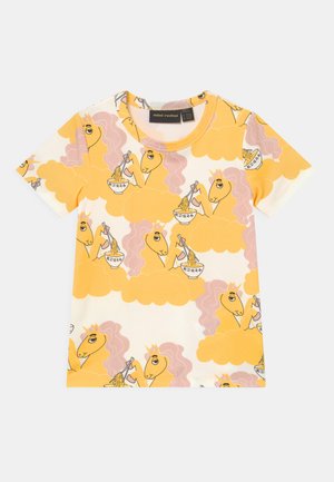 UNICORN NOODLES UNISEX - Printtipaita - yellow
