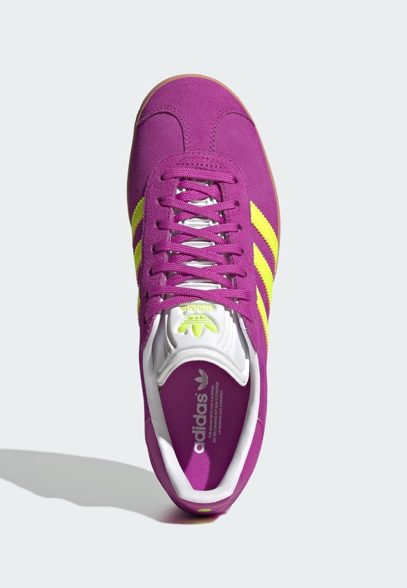 adidas Originals GAZELLE - Sneakers basse - purple burst solar yellow off  white/viola - Zalando.it