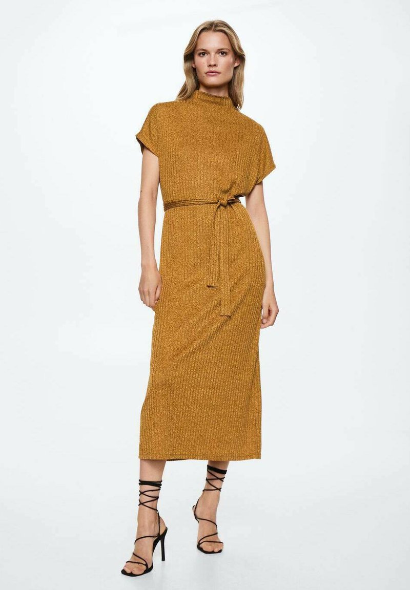 Mango MARGOT Jumper dress mustard yellow Zalando.ie