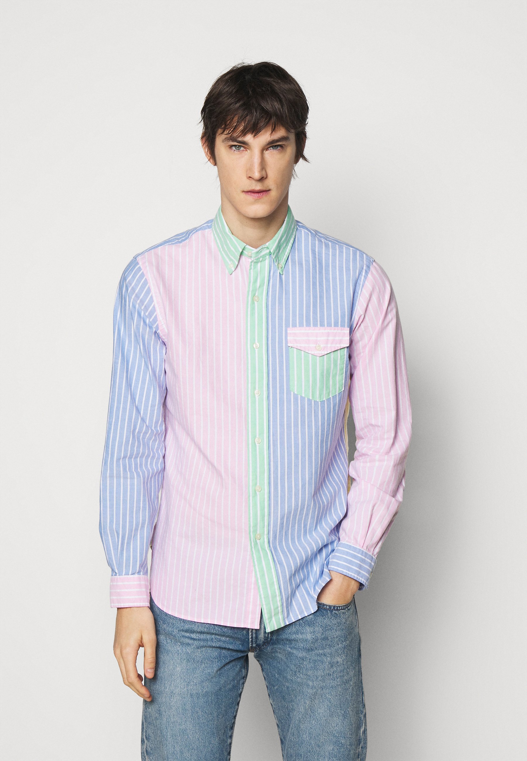 camisa multicolor ralph lauren