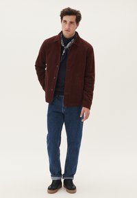 Matinique MASHAY P HERITAGE CORDUROY OVERSHIRT - Viegla jaka - bitter chocolate