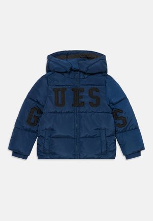 BABY HOODED PADDED PUFFER ZIP - Winterjas - secret blue