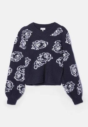 CHERIKA - Jumper - navy/creme