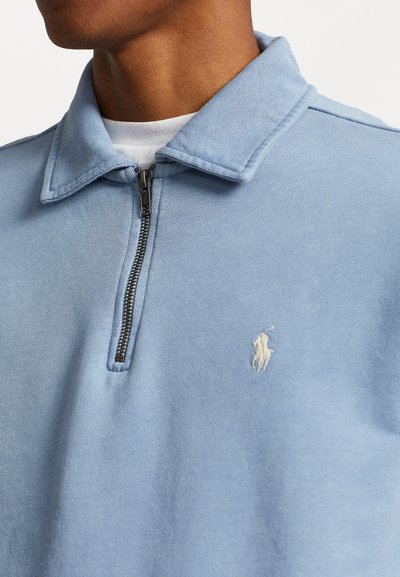 Polo Ralph Lauren LOOPBACK FLEECE QUARTER-ZIP SWEATSHIRT - Športni pulover - channel blue