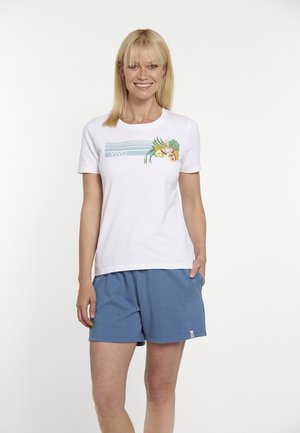 Camiseta estampada - weiss