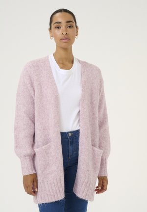 Kaffe KATRINA - Cardigan - lilac snow melange