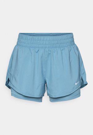 Nike Performance ONE MID-RISE - Shorts 2 en 1 - smokey blue