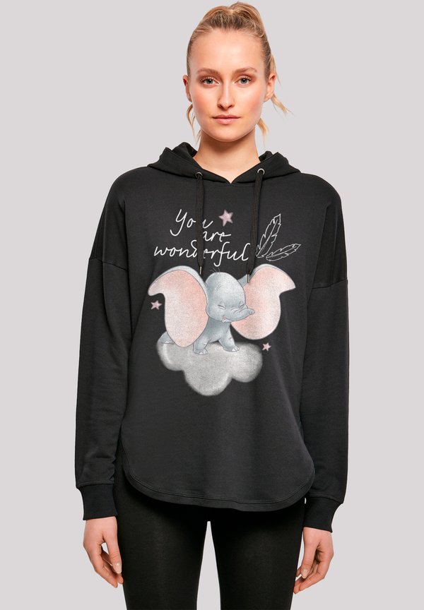 DISNEY DUMBO YOU ARE WONDERFUL - Kapuzenpullover - schwarz