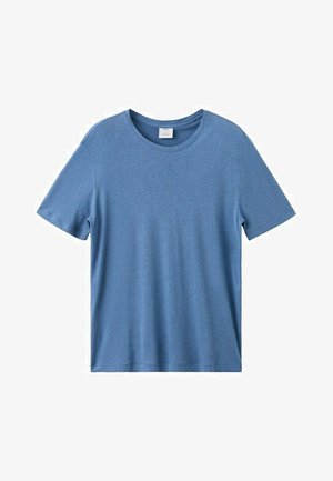 Mango, T-Shirt basic - blue