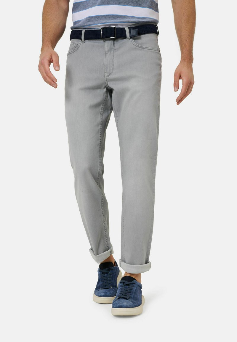 BRAX STYLE COOPER - Straight leg jeans - grey used