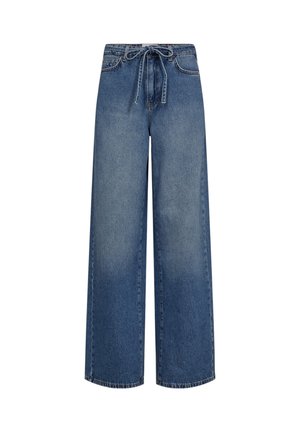 Nümph, NUBROOKLYN WIDE - Wide Leg - medium blue denim