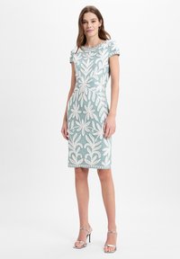 Cocktail dress / Party dress - smaragd weiß