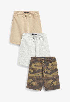 3 PACK - Shorts - camo stone grey