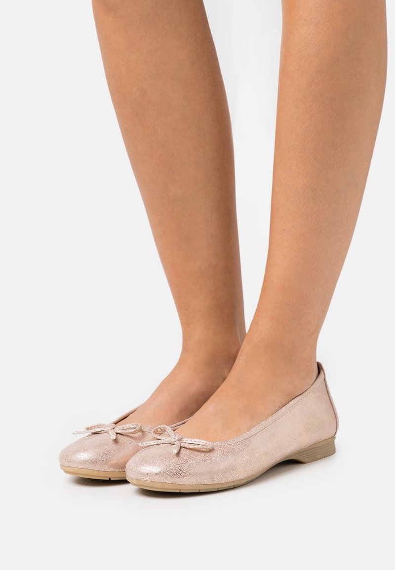 Jana Ballet pumps rose metallic/rose goldcoloured Zalando.ie