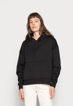 Alisa Oversized Hoodie Black Weekday | lupon.gov.ph