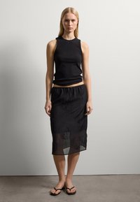Stefanel TANK  - Top - black