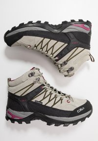 CMP RIGEL MID TREKKING - Sapatos de caminhada - sage/moss