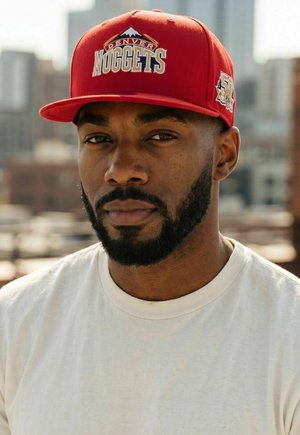 New Era, 9FIFTY AFRAME    HWC DENVER NUGGETS - Pet - red