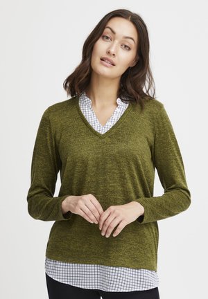 FRREXAN PU 1 - Pullover - rifle green melange