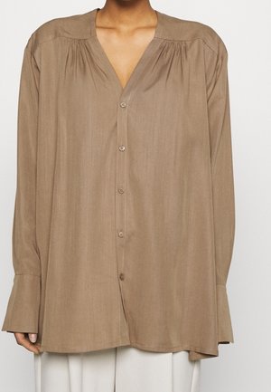 Bluse - khaki