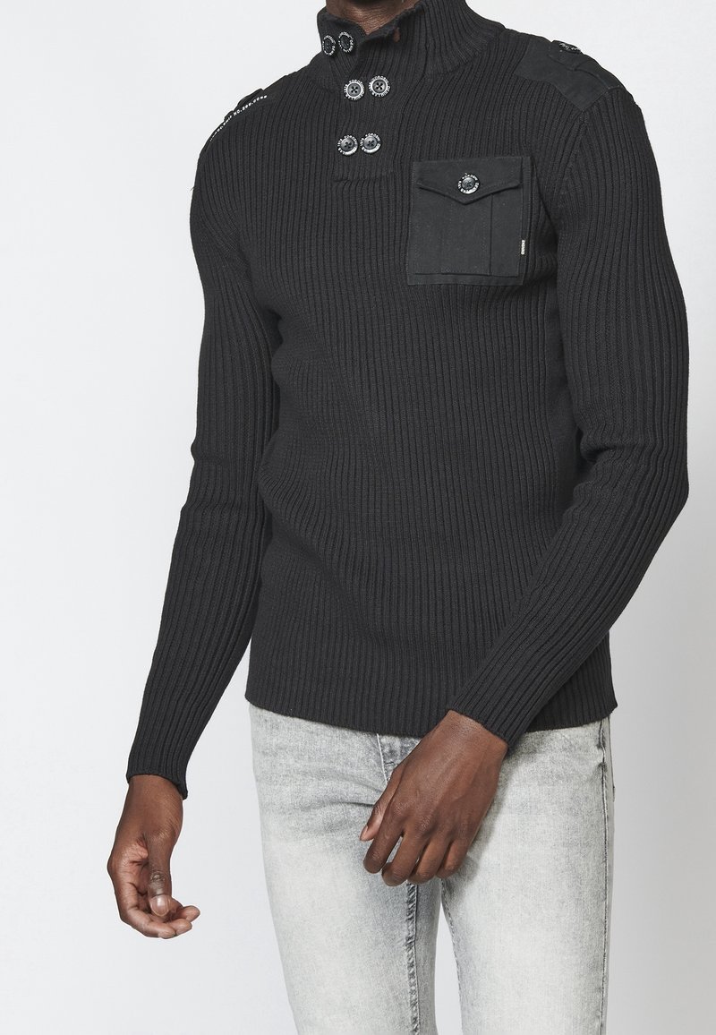 Koroshi Pullover - black
