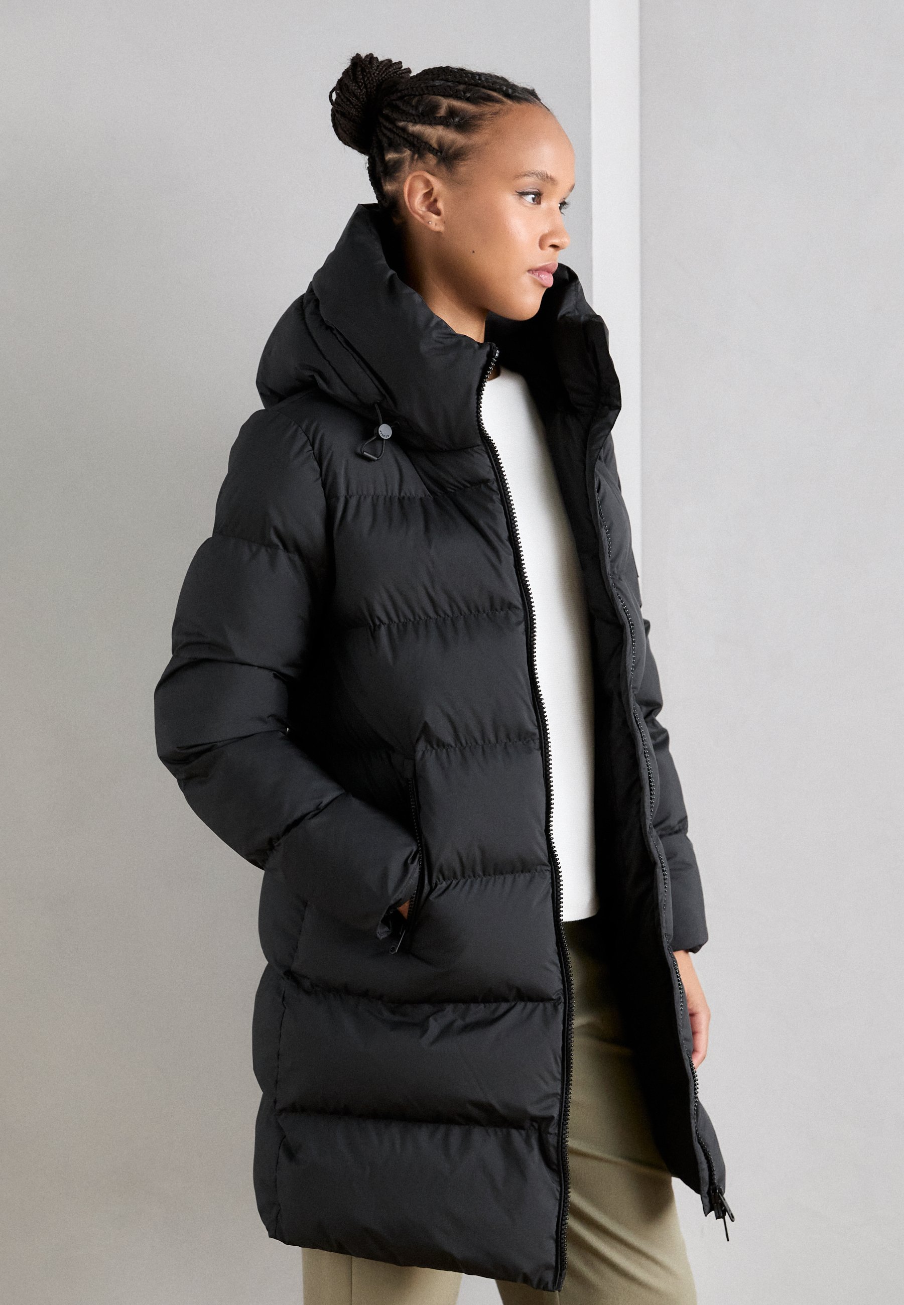 Lloyds Plumas Chaqueta Acolchada Plumas Negro Mujer El Corte