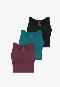 Unselected, burgund petrol schwarz