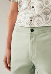 Next STRETCH ELASTICATED WAIST - Shorts - light green