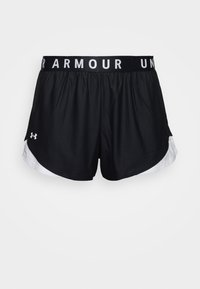 PLAY UP - Träningsshorts - black / white / white